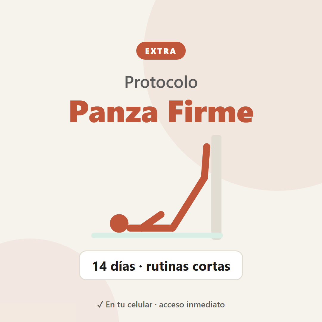 Protocolo Panza Firme 14 días