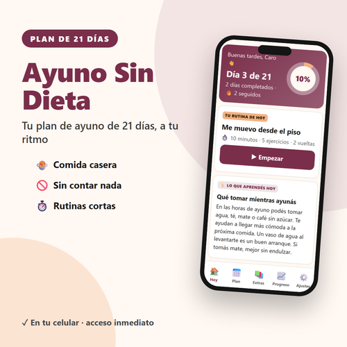 Ayuno Sin Dieta — 21 días