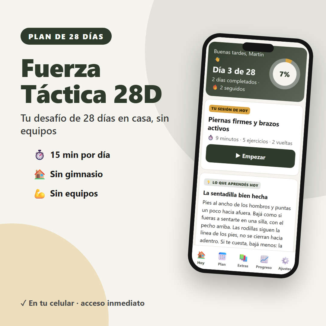 Recuperación Táctica: Cuerpo Sin Trabas